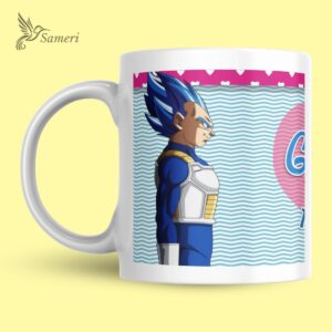 Taza Dragon Ball Z Una de mis grandes debilidades es tu amor