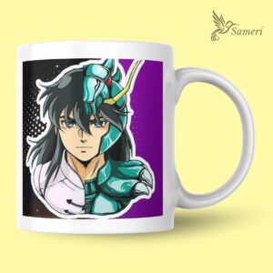 Taza de Shiryū de Dragón (Caballeros del zodiaco)