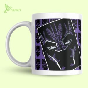 Taza Pantera Negra Animada