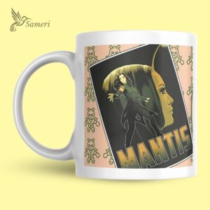 Taza Mantis Animada